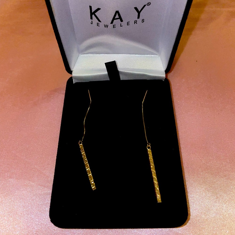 RARE 14k yellow gold EARRINGS